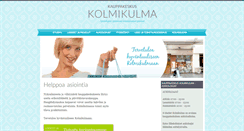 Desktop Screenshot of kauppakeskuskolmikulma.fi